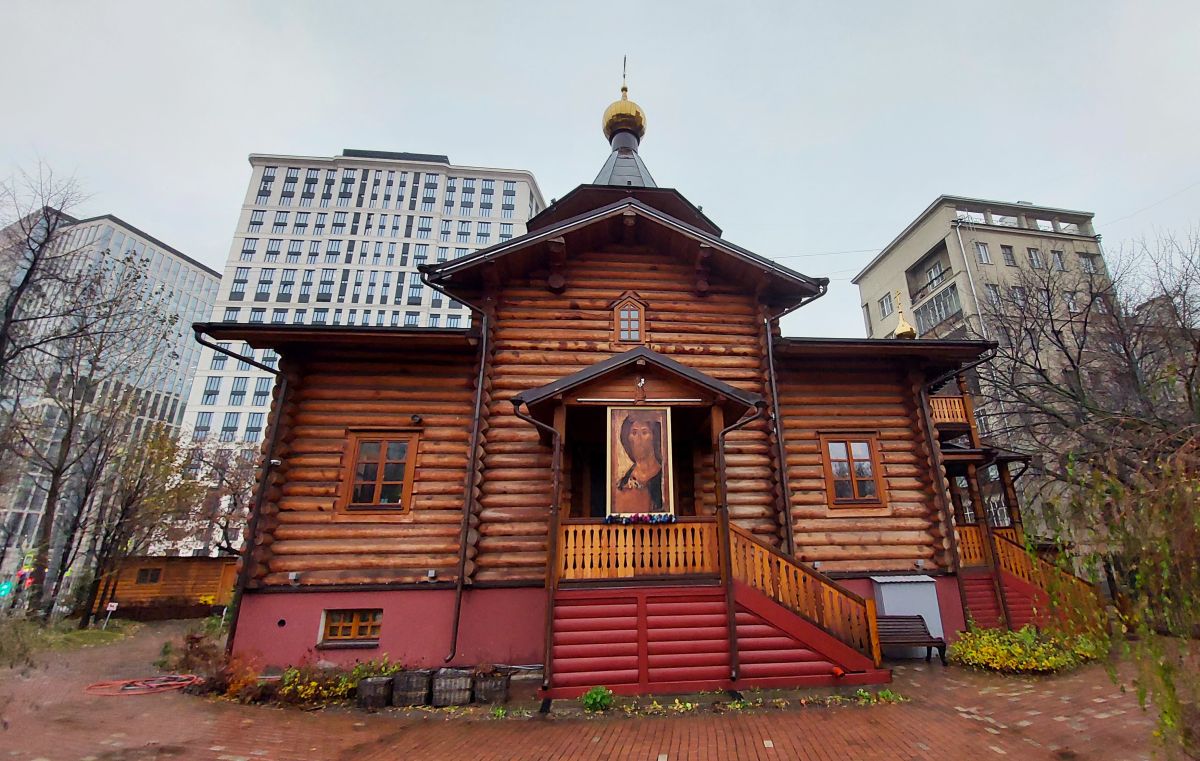 Церковь Андрея Рублёва на Верхней Масловке, Савёловский (Северный административный округ (САО), г. Москва). фасады