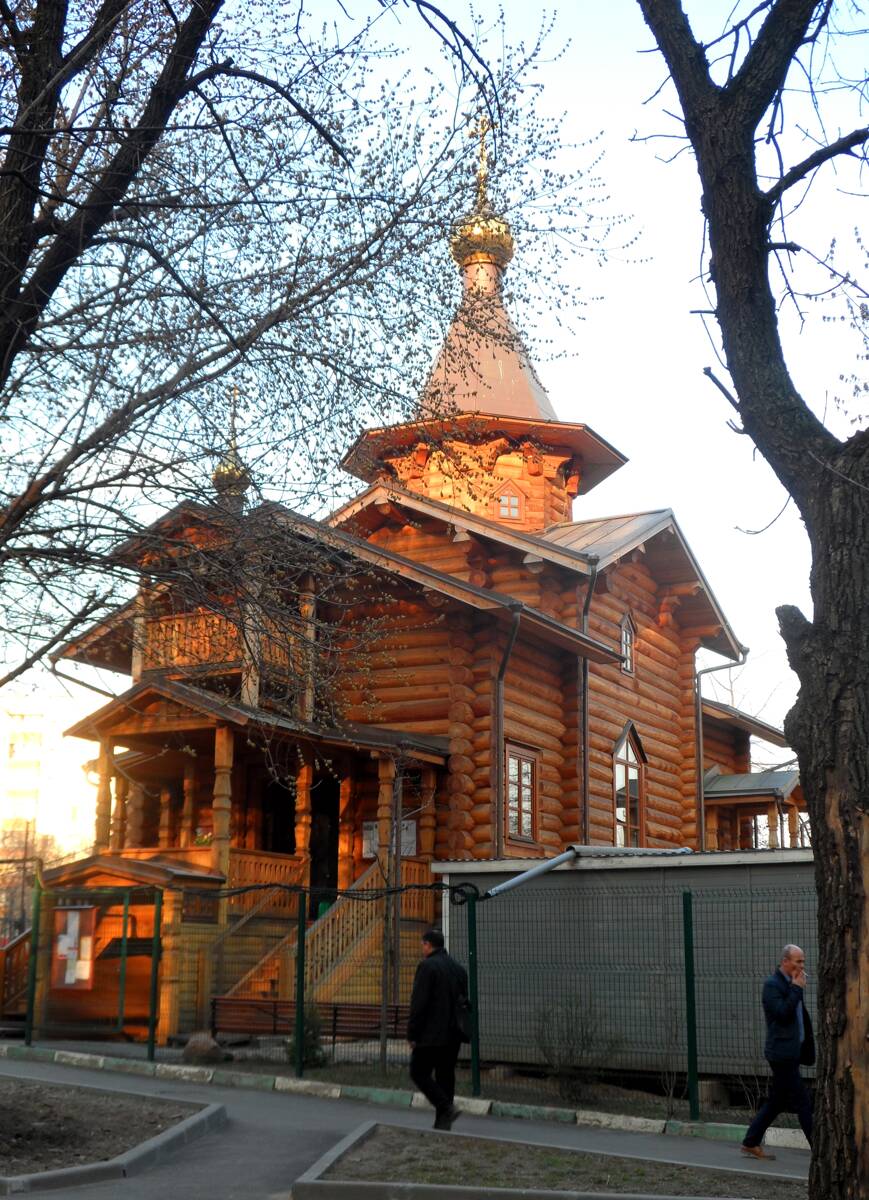 Церковь Андрея Рублёва на Верхней Масловке, Савёловский (Северный административный округ (САО), г. Москва). фасады