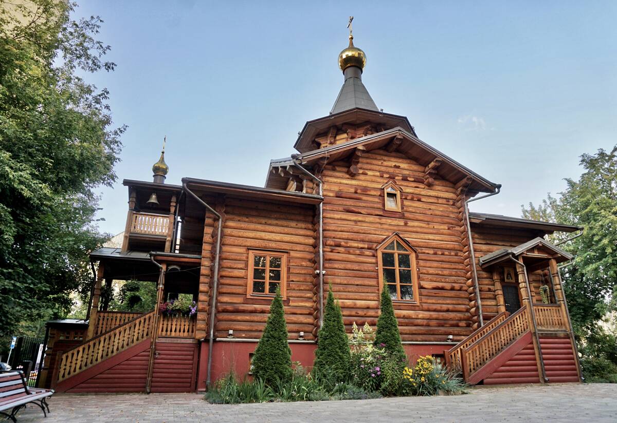 Церковь Андрея Рублёва на Верхней Масловке, Савёловский (Северный административный округ (САО), г. Москва). фасады