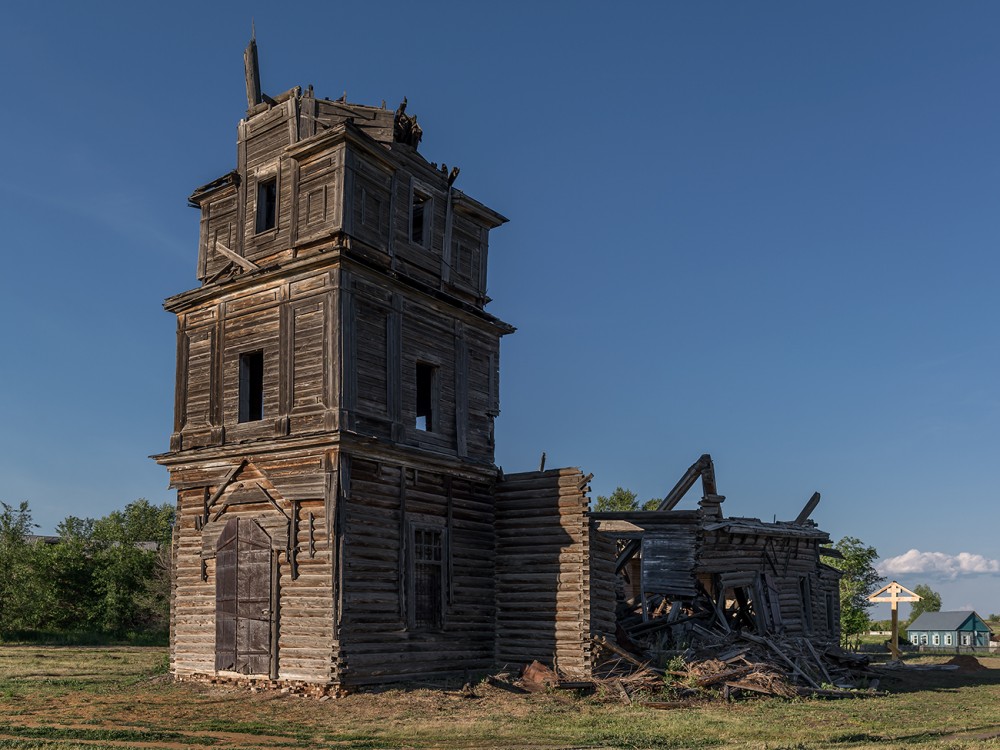 Покровка. Церковь Казанской иконы Божией Матери. фасады