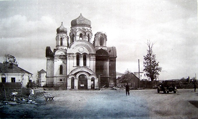 Быхов. Собор Спаса Преображения. архивная фотография, Фото с сайта stirrupshara.blogspot.ru