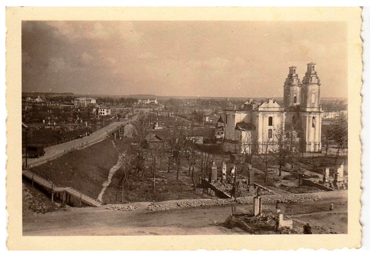 Фото 1941 г. с аукциона e-bay.de, архивная фотография. Покровский мужской монастырь, Орша (Оршанский район, Беларусь, Витебская область)