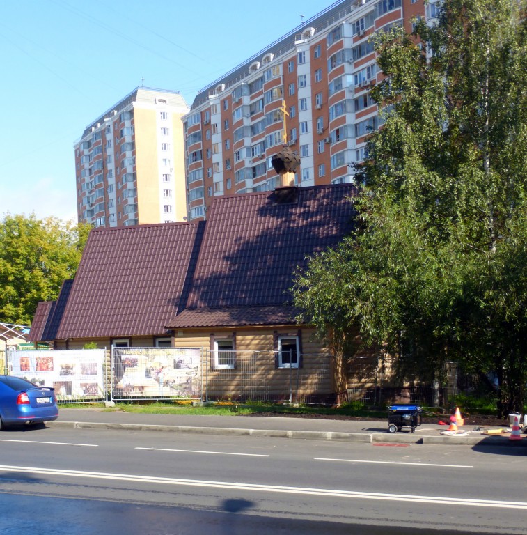 Церковь Двенадцати апостолов в Ховрине (временная), Ховрино (Северный административный округ (САО), г. Москва). фасады