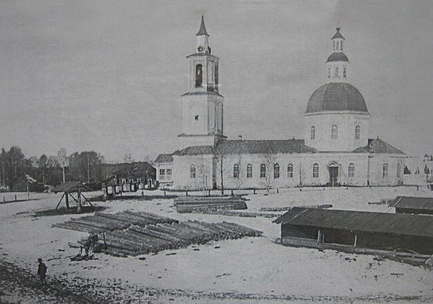 Низево. Церковь Троицы Живоначальной. архивная фотография