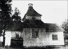 Копысь. Церковь Преображения Господня (старая)