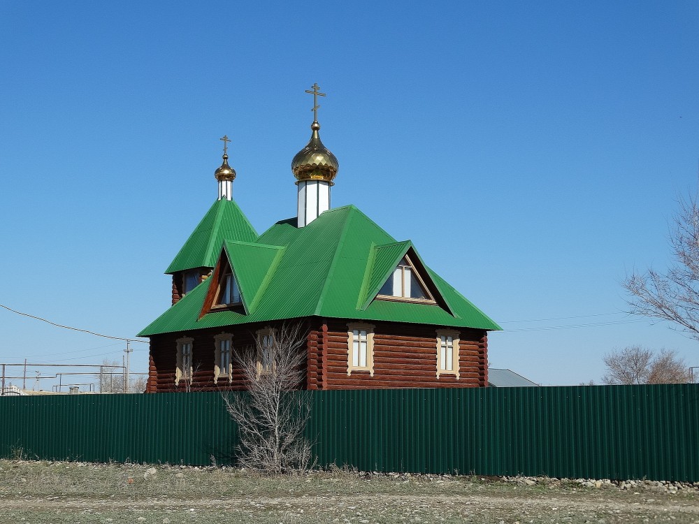Церковь Николая Чудотворца, Боровое (Брединский район, Челябинская область). общий вид в ландшафте