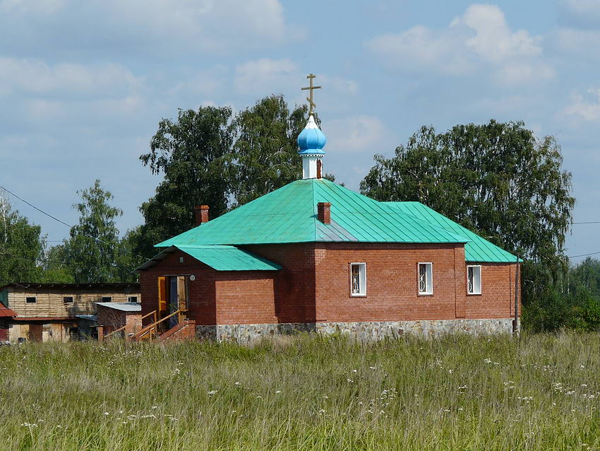 Николаевский мужской монастырь. Церковь Николая Чудотворца, Кадымцево (Троицкий район и г. Троицк, Челябинская область). фасады, Храм Николая Чудотворца