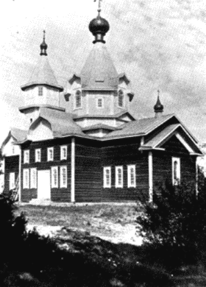 Церковь Серафима Саровского, Тиурула (Лахденпохский район, Республика Карелия). архивная фотография, Фото с сайта http://www.kirjazh.spb.ru/history/o_prav.htm