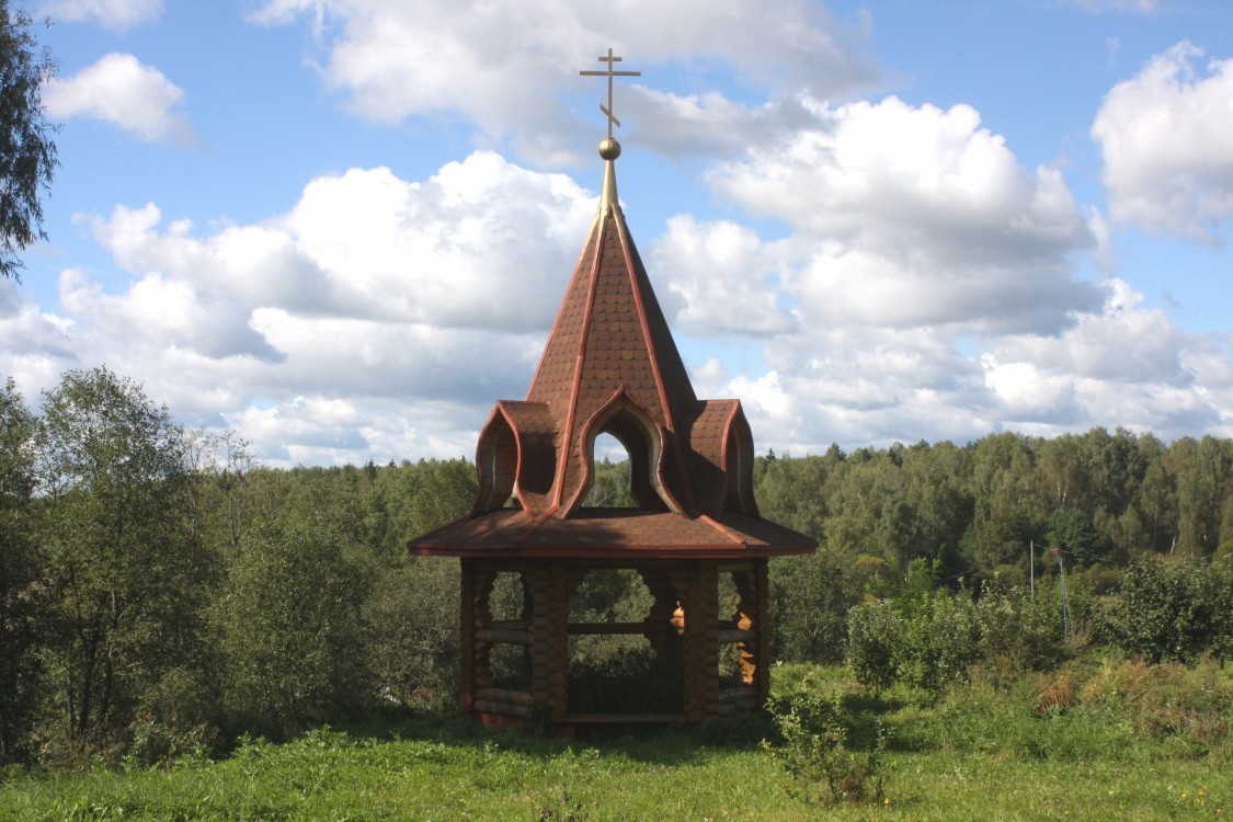 Никитский скит Пафнутьев-Боровского монастыря. Сень, Колодези (Боровский район, Калужская область). фасады