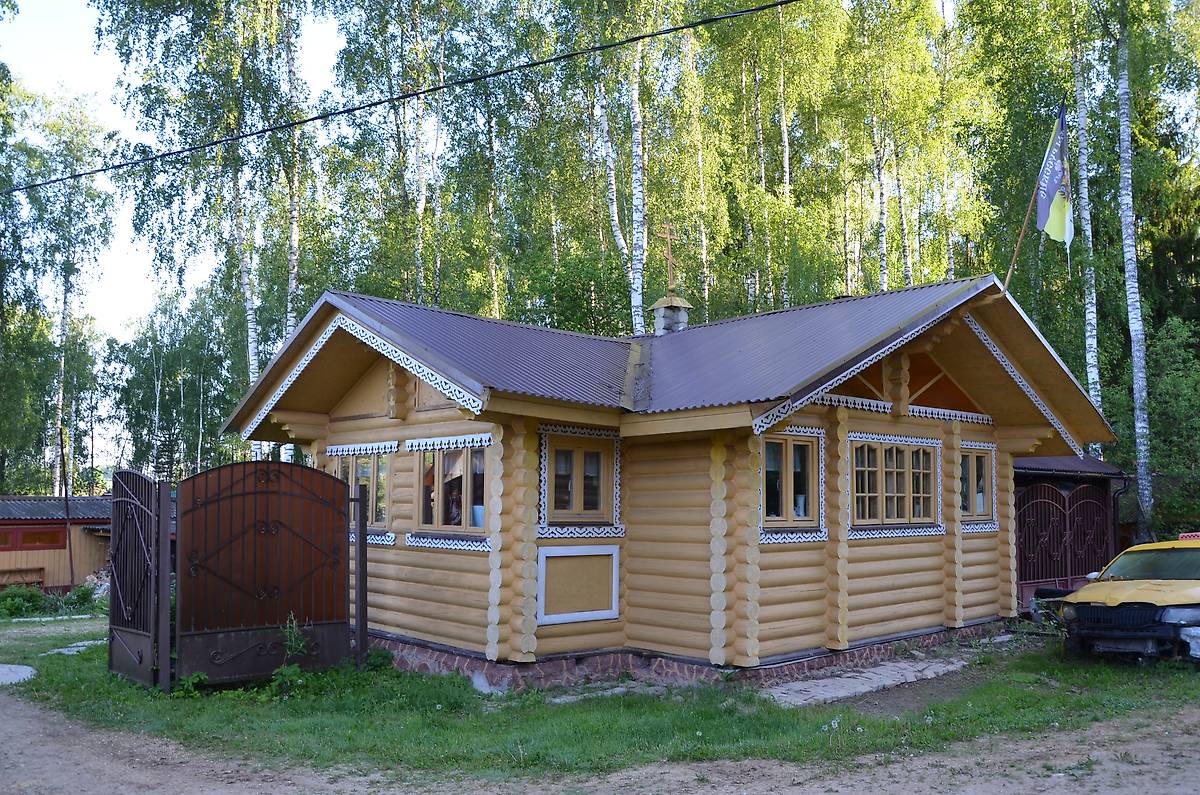 фасады. Никитский скит Пафнутьев-Боровского монастыря. Неизвестная церковь, Колодези (Боровский район, Калужская область)