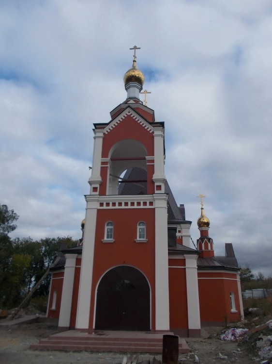 Саратов. Церковь Бориса и Глеба на Взлётном поле. фасады