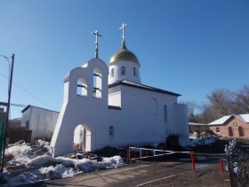 Саратов. Церковь Воскресения Христова на Воскресенском кладбище (новая)