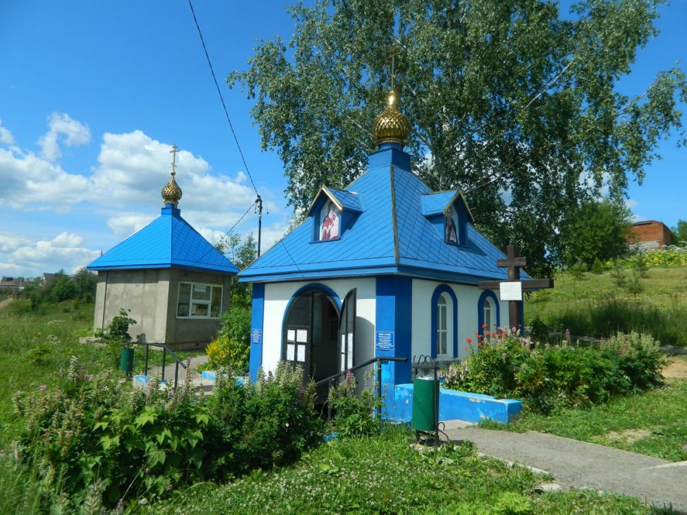 Часовня Иверской иконы Божией Матери, Софрино, посёлок (Пушкинский район и гг. Ивантеевка, Королёв, Московская область). фасады