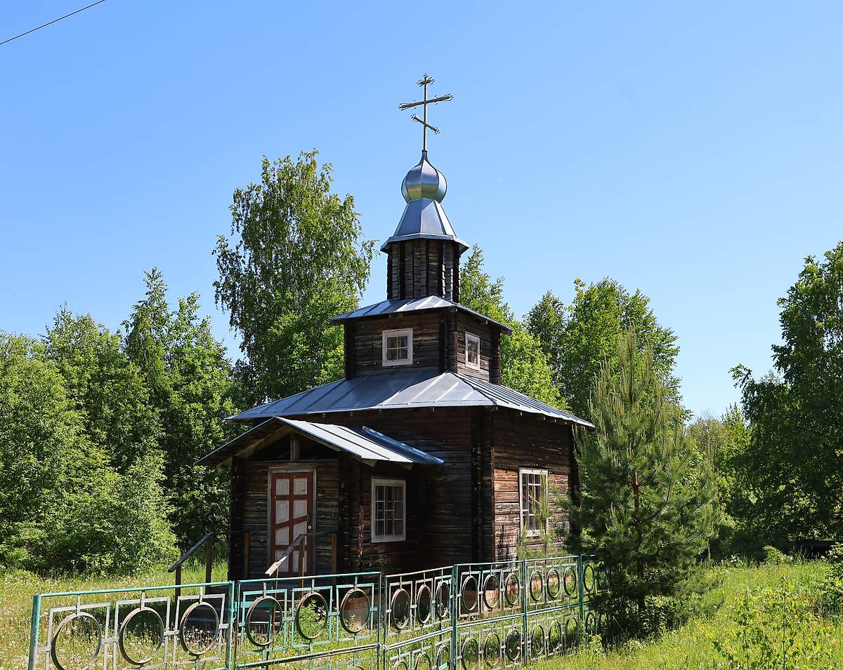 фасады. Церковь Корсунской иконы Божией Матери, Климушино (Верховажский район, Вологодская область)