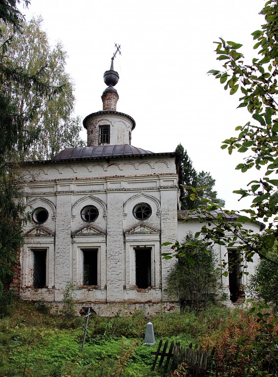 Церковь Николая Чудотворца, Подол (Нюксенский район, Вологодская область). фасады