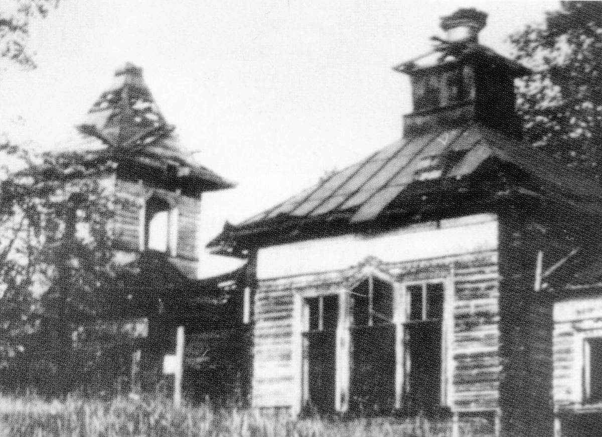 архивная фотография. Церковь Рождества Иоанна Предтечи, Шуклино (Устюженский район, Вологодская область)