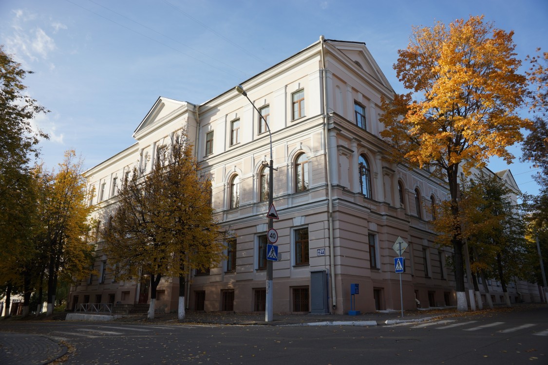 Домовая церковь Димитрия Ростовского при бывшем Витебском мужском духовном училище, Витебск (Витебск, город, Беларусь, Витебская область). фасады