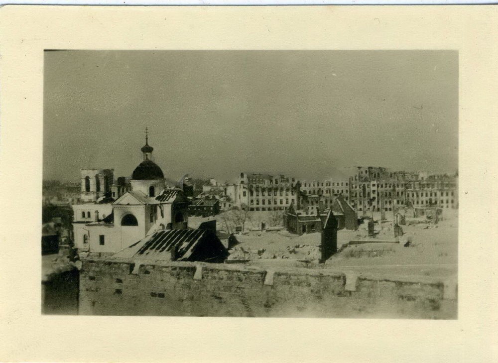 Церковь Рождества Христова, Витебск (Витебск, город, Беларусь, Витебская область). архивная фотография, Вид с юго-востока. Фото 1941 г. с аукциона e-bay.de