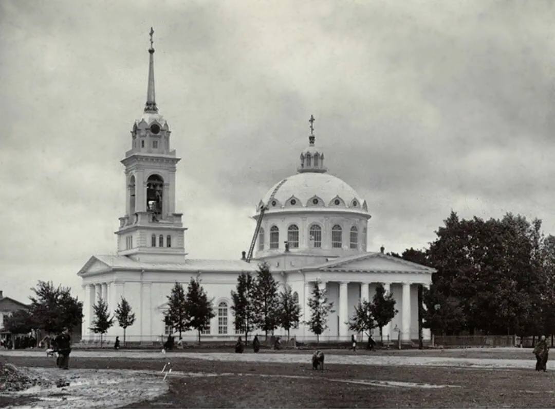 Церковь Преображения Господня (старая), Дятьково (Дятьковский район, Брянская область). архивная фотография, Фото начала ХХ века из частного архива