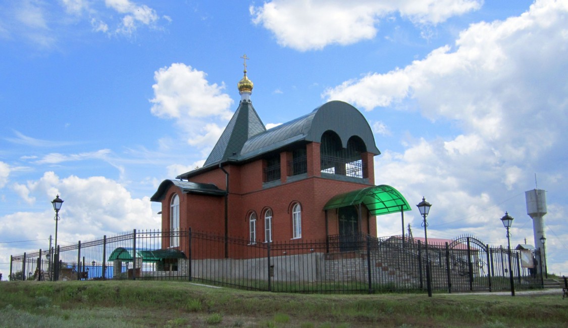 Церковь Димитрия Солунского, Ступино (Рамонский район, Воронежская область). общий вид в ландшафте