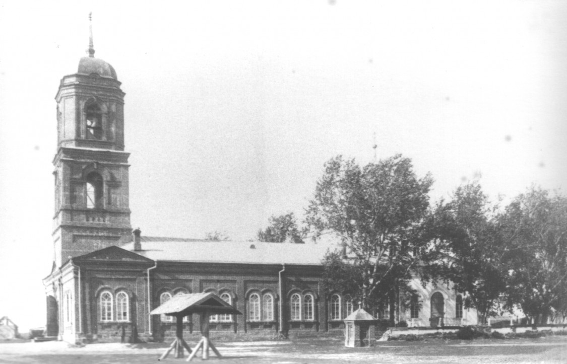 Церковь Вознесения Господня, Вознесенское (Далматовский район, Курганская область). архивная фотография