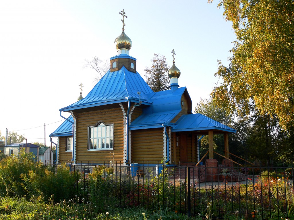 Зональная Станция. Церковь Николая Чудотворца. фасады, Вид с северо-запада