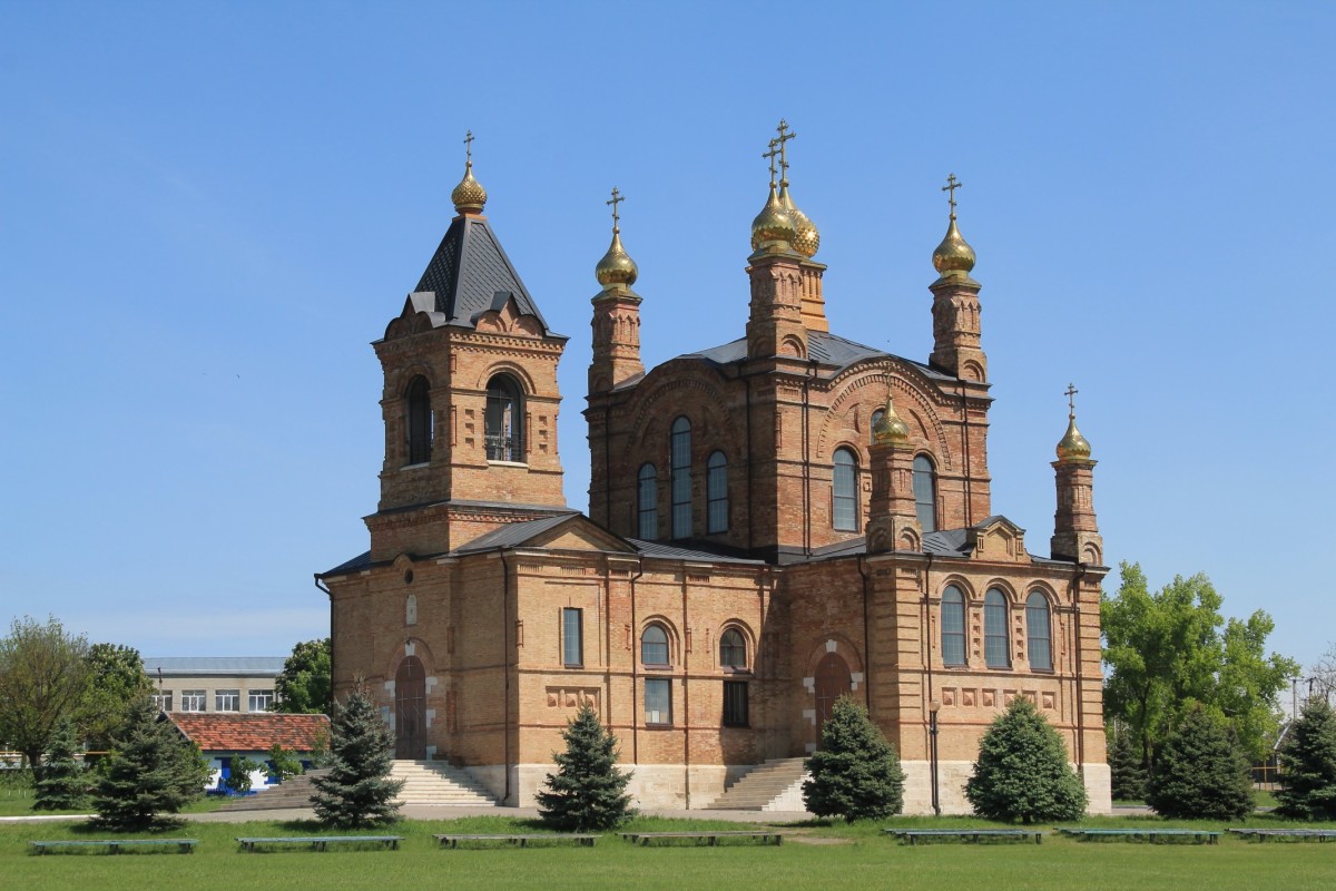 Церковь Георгия Победоносца, Греческое (Минераловодский район, Ставропольский край). фасады