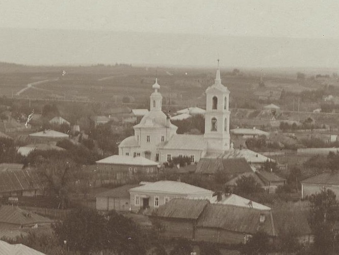Можайск. Церковь Вознесения Господня. архивная фотография, Частная коллекция. Фото 1900-х годов