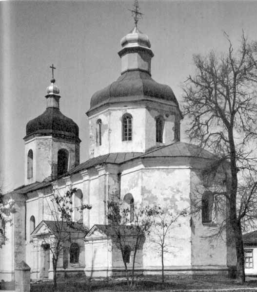 Церковь Покрова Пресвятой Богородицы, Сулимовка (Бориспольский район, Украина, Киевская область). архивная фотография, Источник: Логвин Г.Н. «Украина и Молдавия». – М. «Искусство», 1982 г.