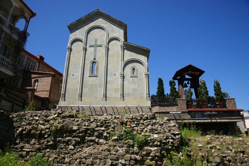 Грузия, Тбилиси, город, Тбилиси. Сорокомученический монастырь, фотография. фасады