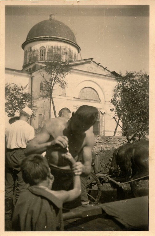 Церковь Успения Анны Праведной, Слобода (Обуховский район, Украина, Киевская область). архивная фотография, Фото 1941 г. с аукциона e-bay.de