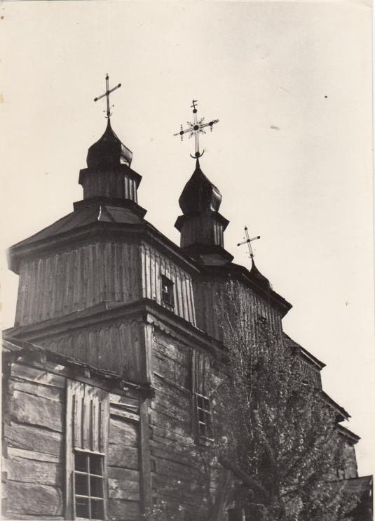 Церковь Покрова Пресвятой Богородицы, Сухой Яр (Белоцерковский район, Украина, Киевская область). архивная фотография