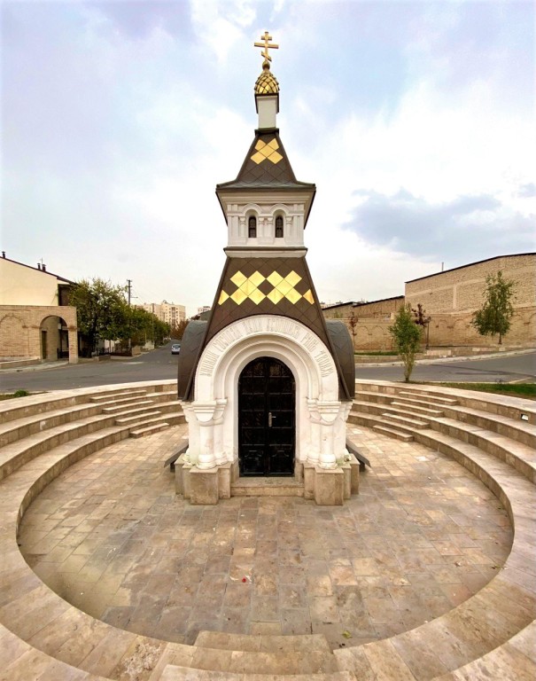 Ташкент. Часовня Георгия Победоносца у Камеланских ворот. фасады, Западный фасад