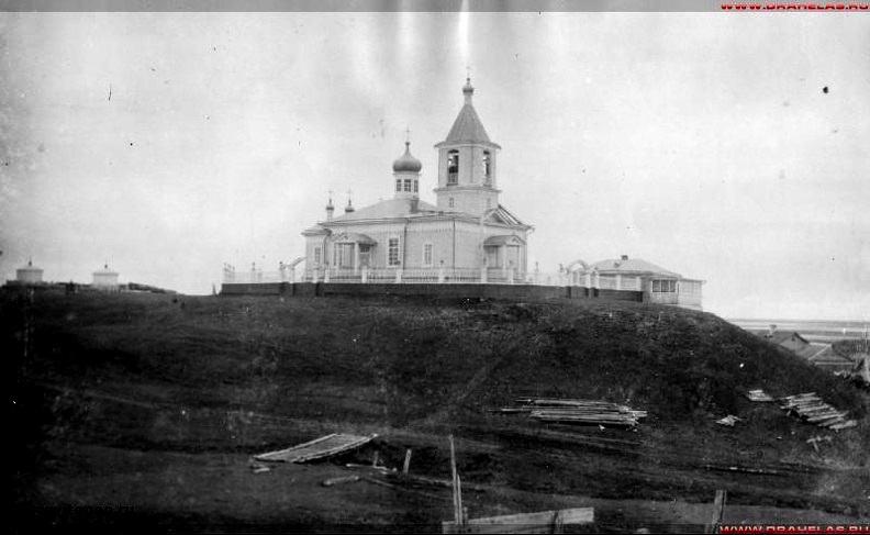 Церковь Василия Великого (старая), Салехард (Салехард, город, Ямало-Ненецкий автономный округ). архивная фотография, Ранее существовавшая церковь. Фото с сайта http://old.drahelas.ru