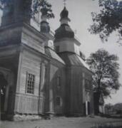 Церковь Рождества Пресвятой Богородицы, Фото 1947 г. из собрания ГНИМА<br>, Тулинцы, Обуховский район, Украина, Киевская область