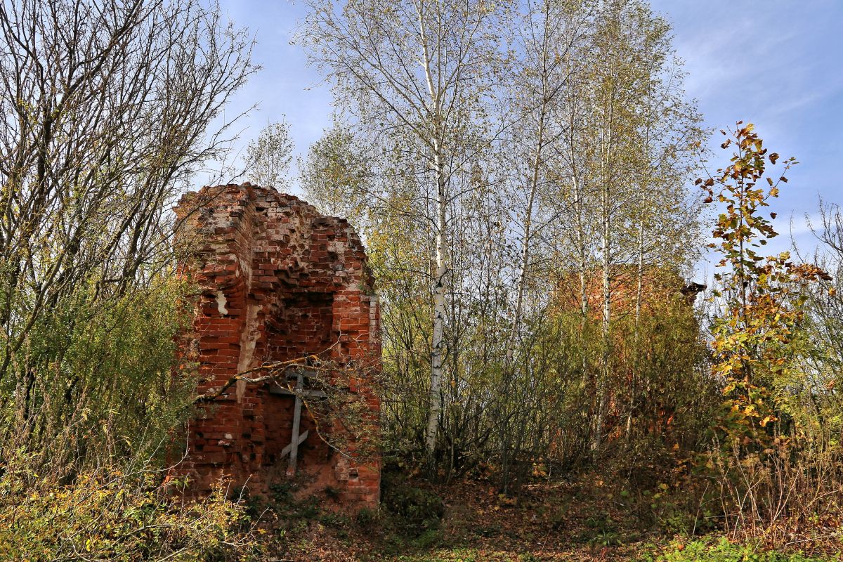 Калачево. Церковь Воскресения Христова. архитектурные детали, Руины церкви