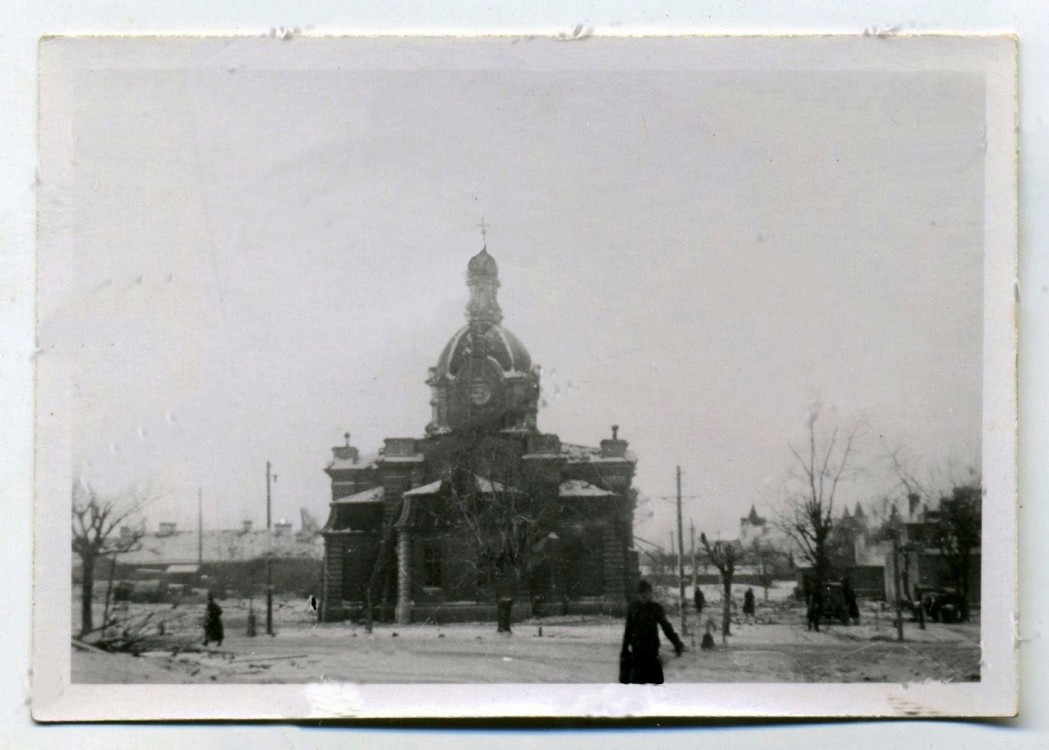 Церковь Николая Чудотворца (старая), Новосокольники (Новосокольнический район, Псковская область). архивная фотография, Фото 1941 г. с аукциона e-bay.de