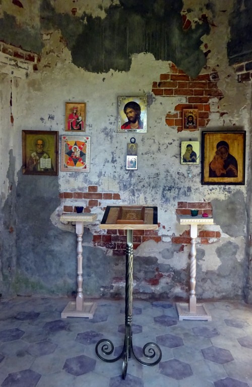 Неизвестная часовня, Храброво (Ивановский район, Ивановская область). интерьер и убранство