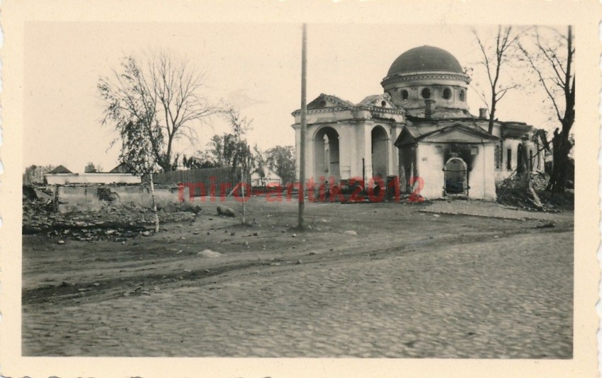 Опочка. Церковь Троицы Живоначальной. архивная фотография, Фото 1941 г. с аукциона e-bay.de