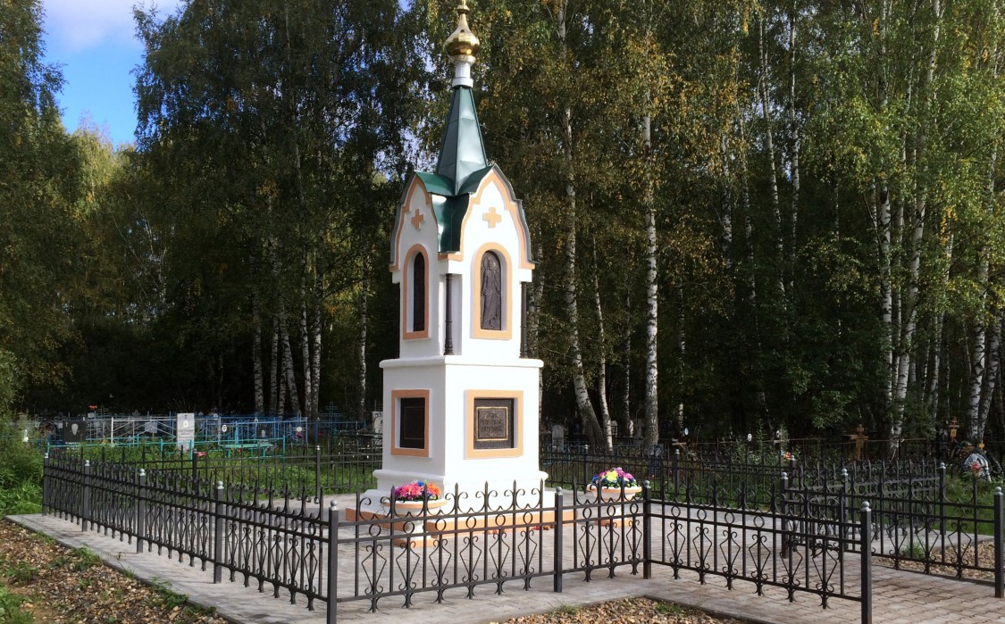 Неизвестная часовня на кладбище, Толпыгино (Приволжский район, Ивановская область). фасады