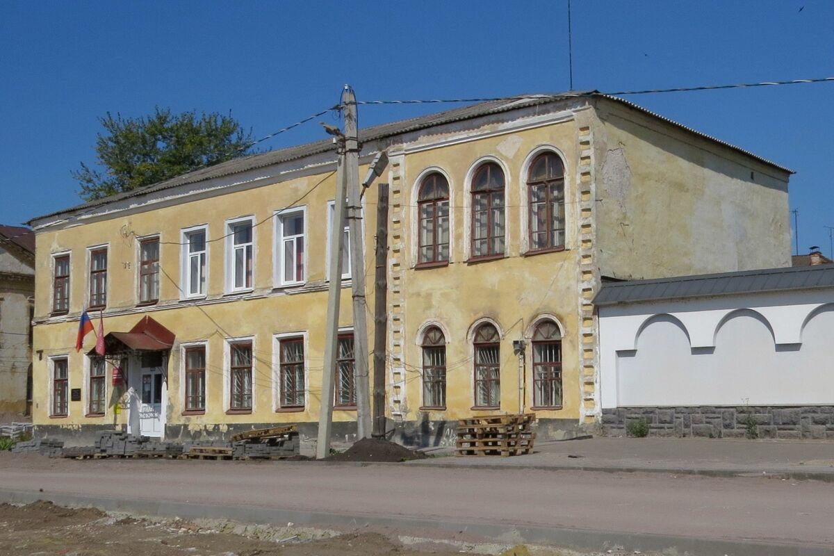 Домовая церковь Константина и Елены при бывшей Общественной богадельне, Моршанск (Моршанский район и г. Моршанск, Тамбовская область). фасады