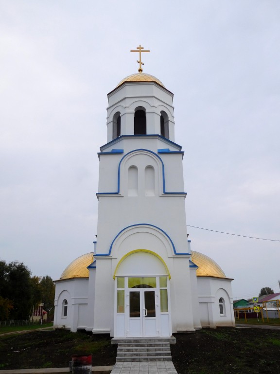 Церковь Александра Невского, Ленинский (Красноармейский район, Самарская область). фасады