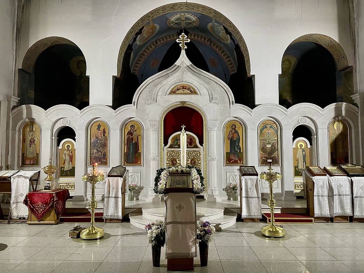 интерьер и убранство. Церковь Новомучеников и исповедников Церкви Русской в Новокосино, Новокосино (Восточный административный округ (ВАО), г. Москва)