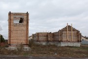 Церковь Николая Чудотворца (строящаяся), Вид с юга<br>, Печёнкино, Еткульский район, Челябинская область