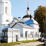 Крестильная церковь Иоанна Предтечи, Церковь-новодел 2007 года рядом с основной Никольской <br>, Филипповское, Киржачский район, Владимирская область