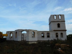 Константиновка. Церковь Космы и Дамиана (строящаяся)