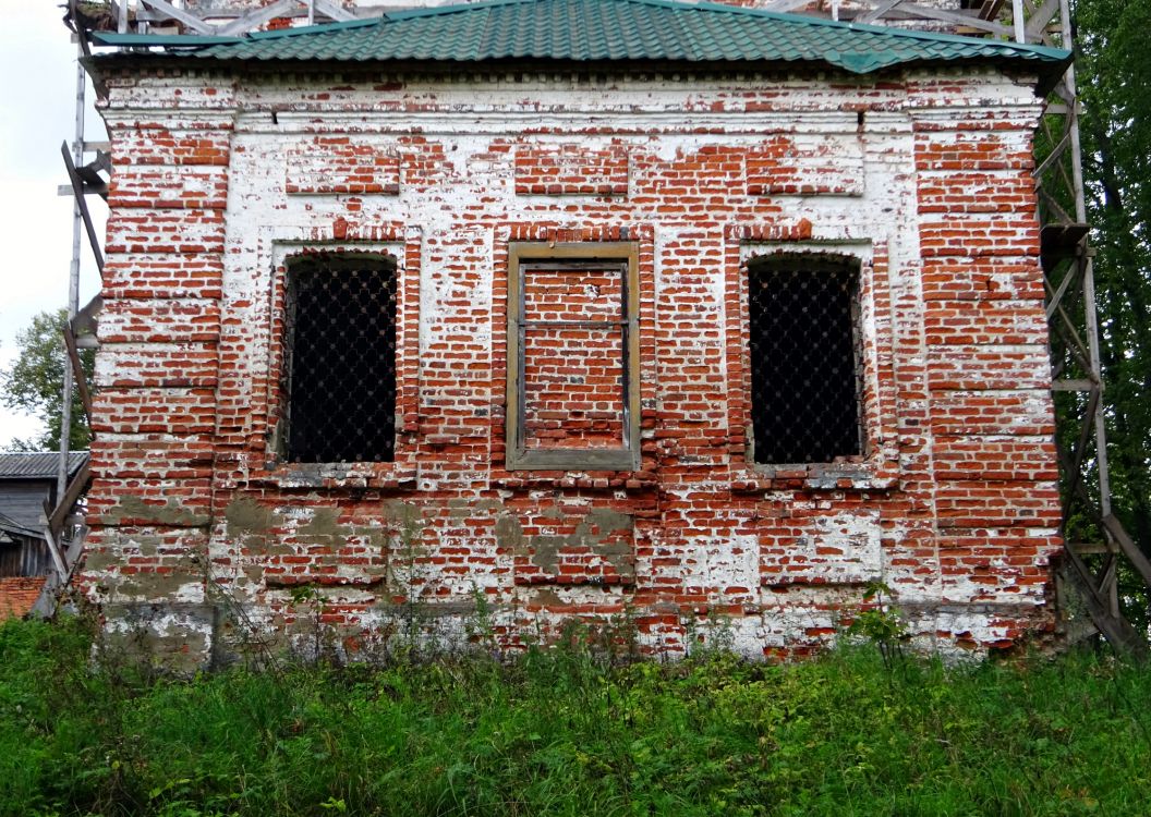 Церковь Успения Пресвятой Богородицы, Кулеберьево (Комсомольский район, Ивановская область). фасады