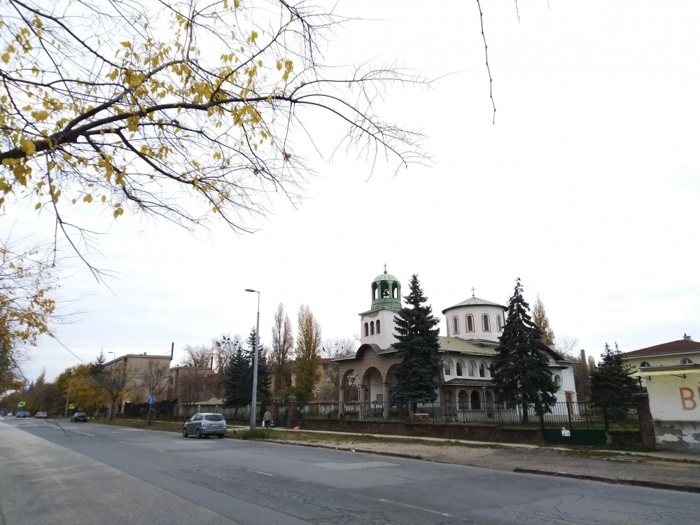 Церковь Кирилла и Мефодия, Будапешт (Венгрия, Прочие страны). общий вид в ландшафте