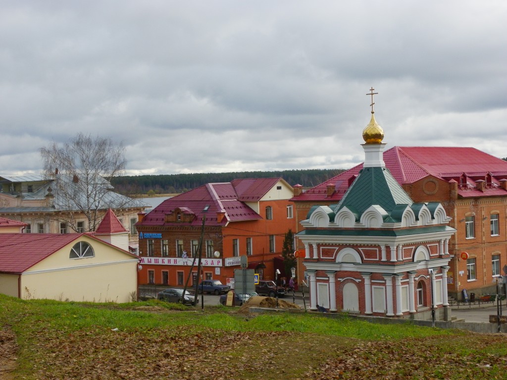 Часовня Николая Чудотворца (новая), Мышкин (Мышкинский район, Ярославская область). фасады