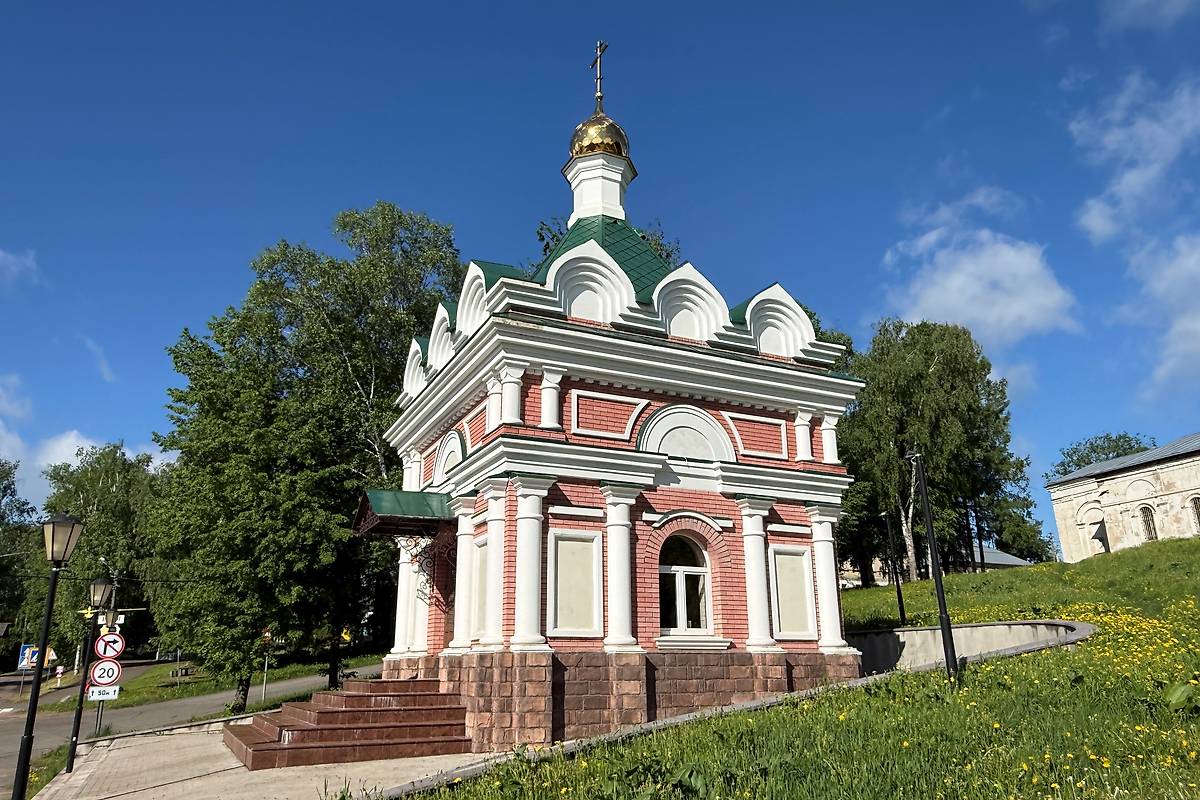 фасады. Часовня Николая Чудотворца (новая), Мышкин (Мышкинский район, Ярославская область)